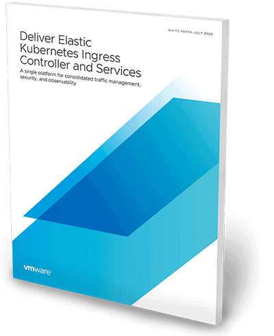 Whitepaper with title Deliver Elastic Kubernetes Ingress Controller and Services